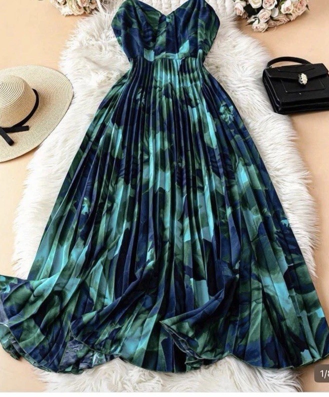 DreamSkyne Strapless Sweetheart Maxi Long Dress Plus Size, Multicolor