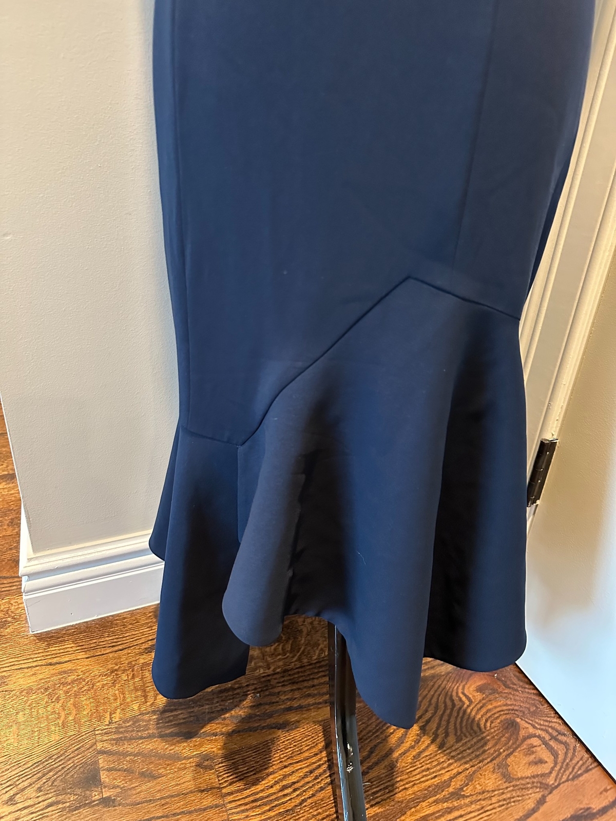 NWOT JAY GODFREY Navy Blue Holster Midcalf Dress SZ 6