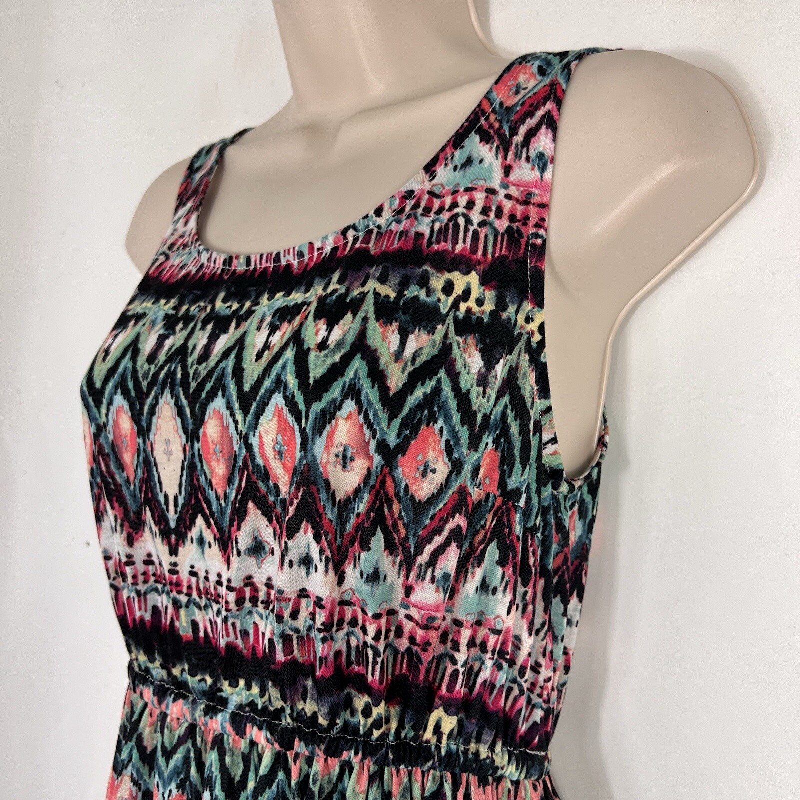 Holy Rising Tank Dress Women’s Medium Sleeveless Hi/Low A-Line Lightweight