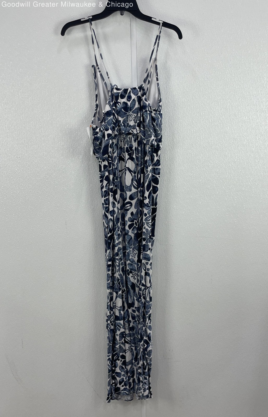 Loft Outlet Blue Floral Long Dress Size S