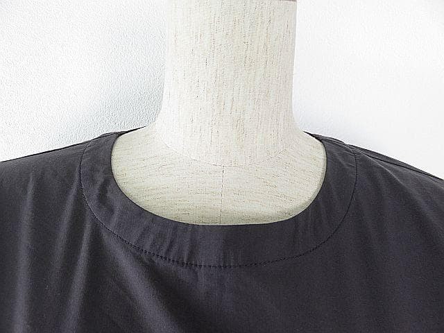 MUJI Short Sleeve Dress Gray XS S