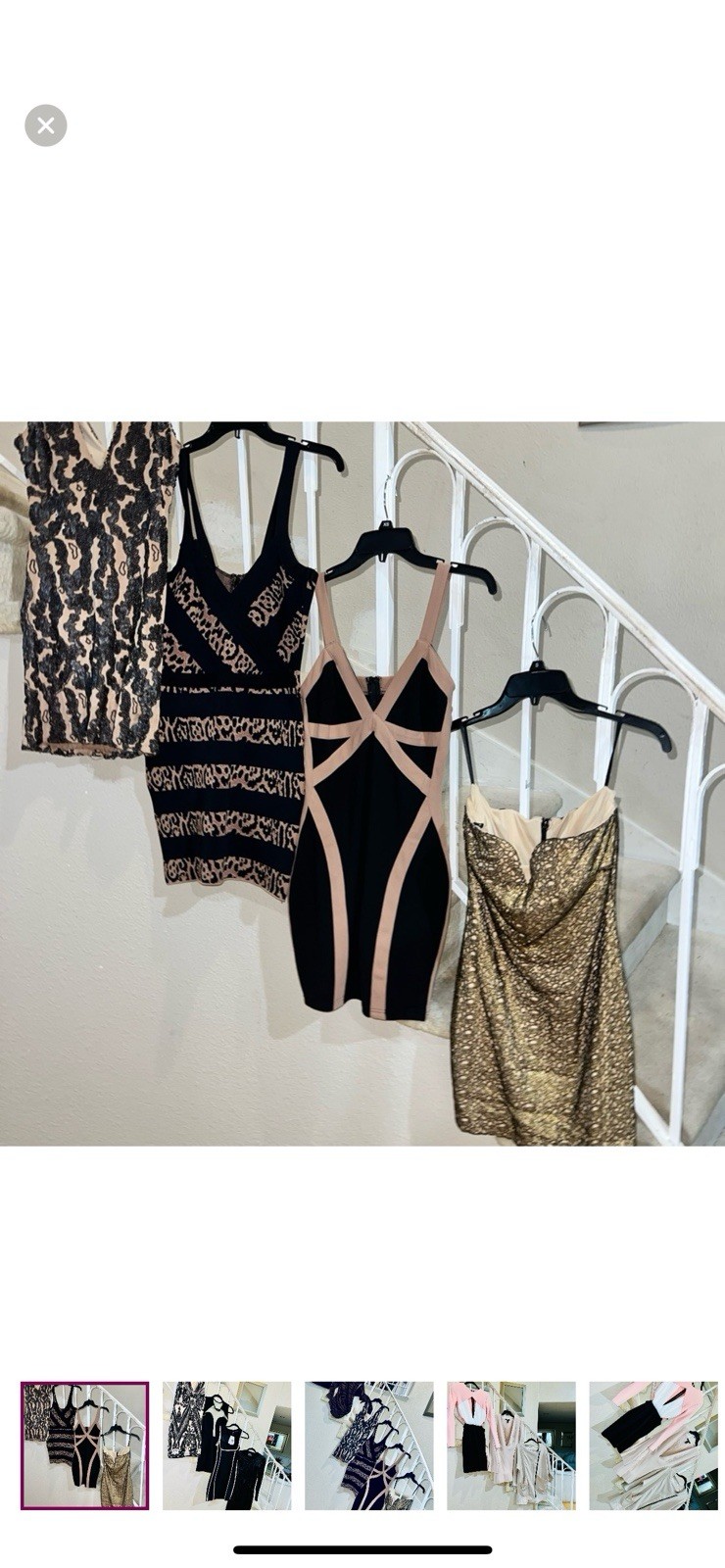 Various High-End Dresses size SM- $50 Each