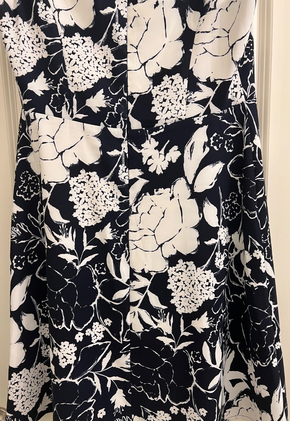 Connected Apparel Dress Size 10 Floral All Over Print Fit and Flare Sleeveless