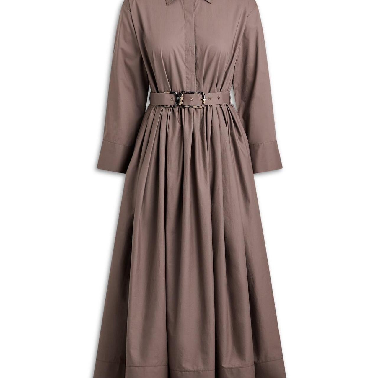 Scanlan Theodore Parachute Buckle Shirt Dress Size 6-8 au