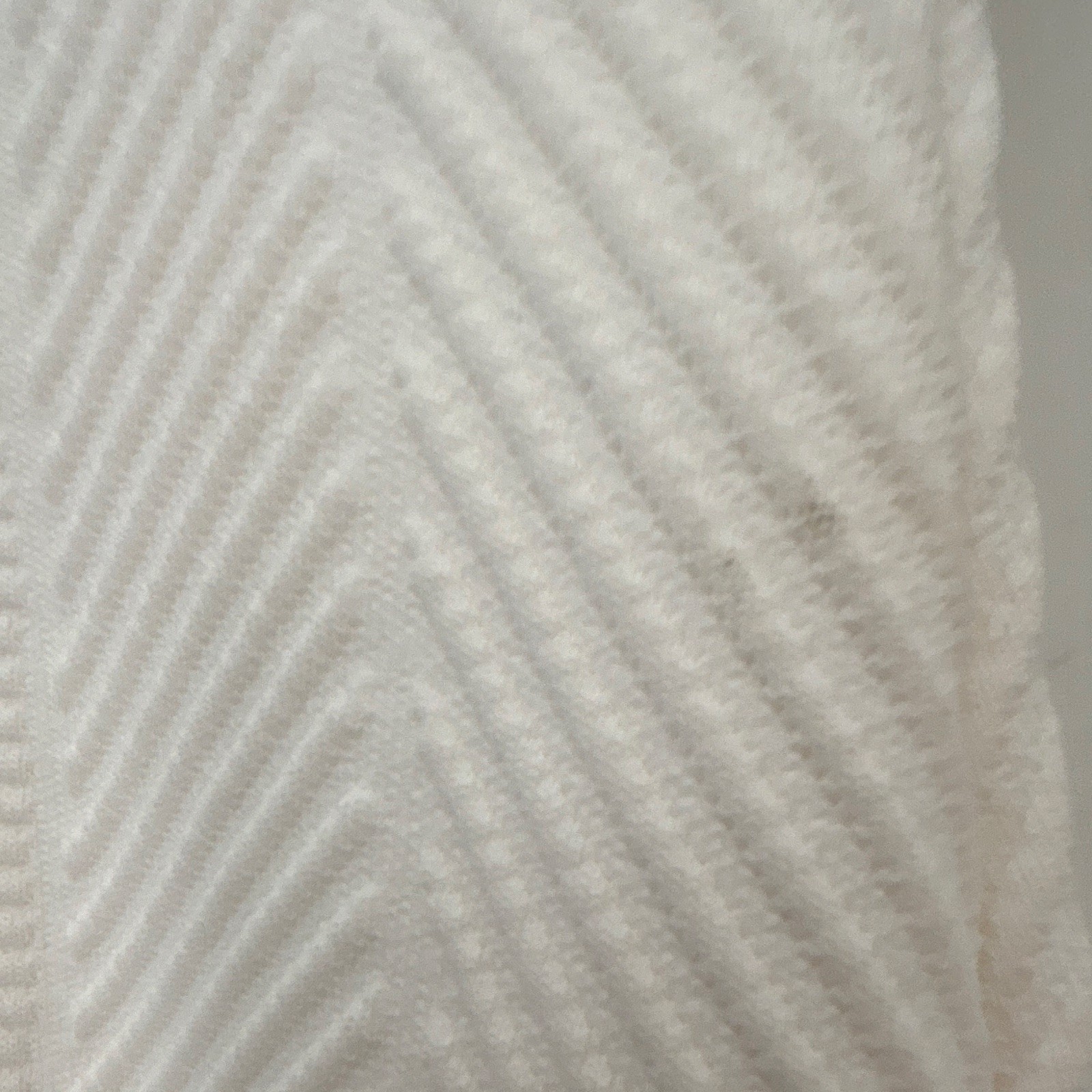Herve Leger Alabaster Ribbed Knit Bodycon Zip Midi Dress Women S Retail $990