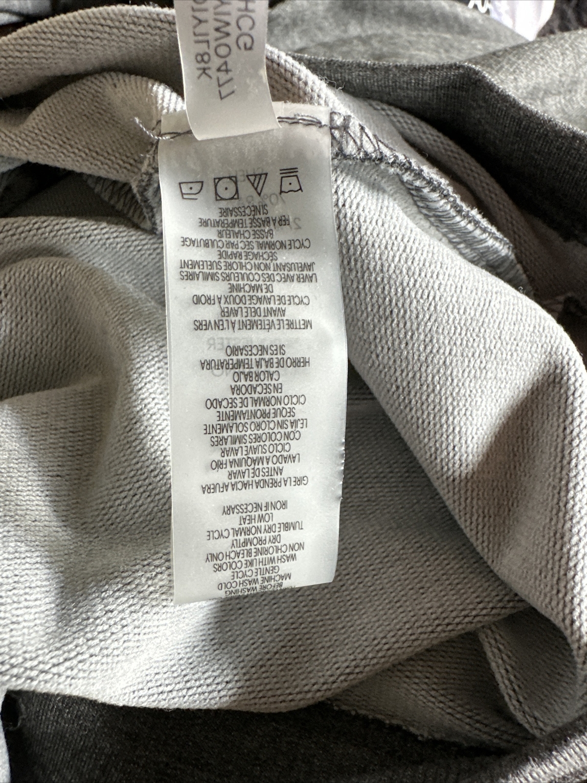 Calvin Klein NWT Modern Grey Logo Hoodie Sports Active Dress, size Small $69
