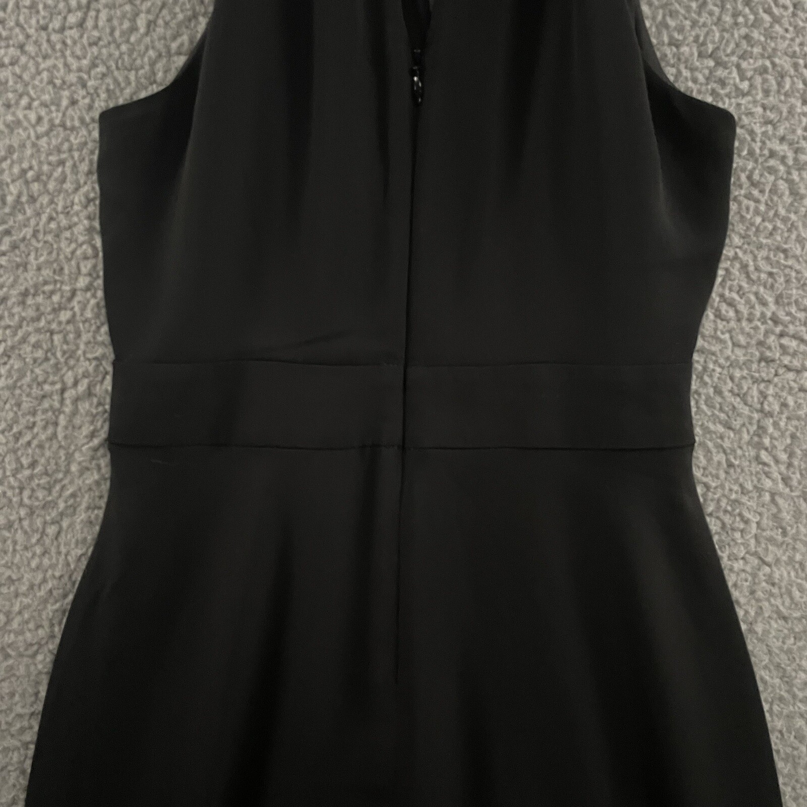 Express Womens Dress Black Size 0 Mini V Line Sleeveless 100% Polyester