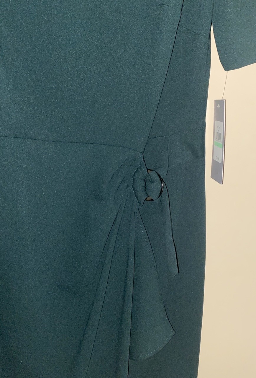 Marc New York Dark Green/Pine Sheath Dress Women’s Size 8 NWT