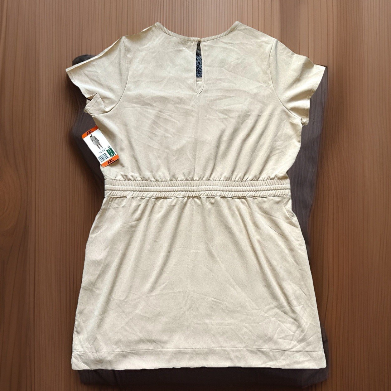 Women’s 32 Degrees Dress Twill Soft XXL Drawstring Color Moonlight Beige NWT