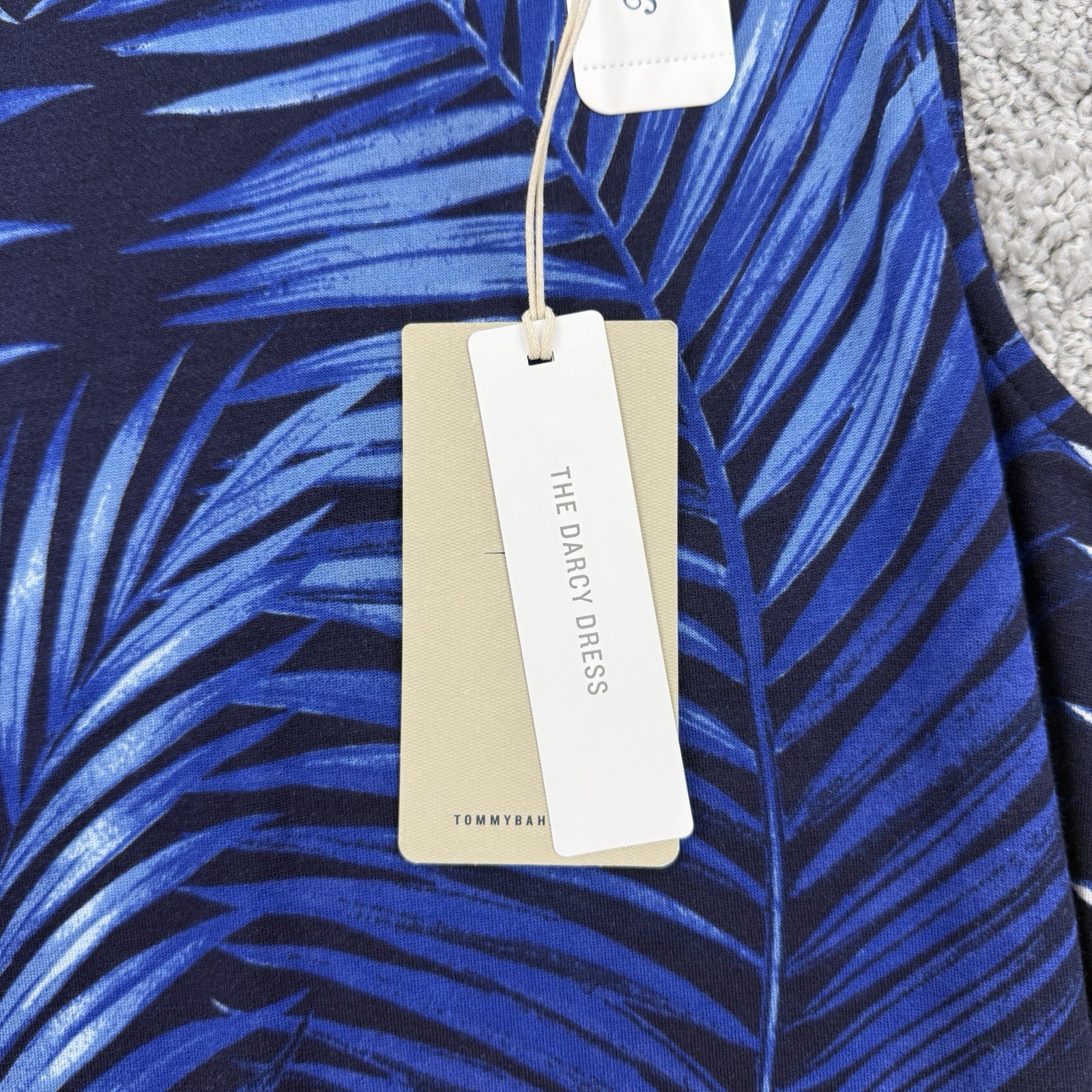Tommy Bahama Darcy Sleeveless Dress L NWT Leaf Of Luxury Tropical Coastal Cruise