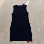 NWT Theory black sleeveless mini dress, size S Women