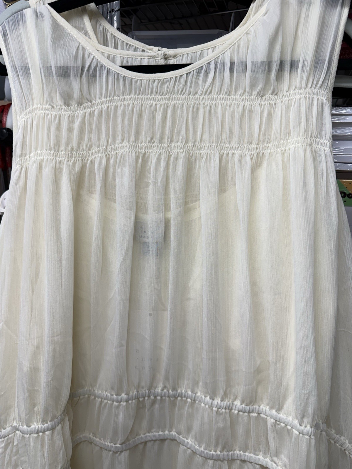 Women’s Sheer Chiffon Dress A New Day NWT Plus Size