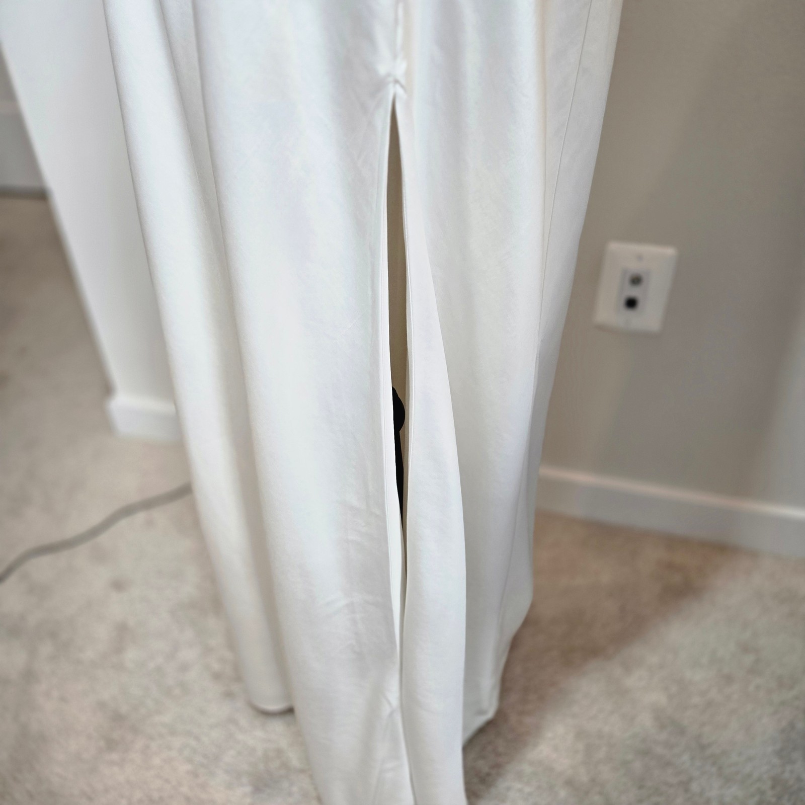 Abercrombie & Fitch White Formal /Wedding Dress Gown Dress L
