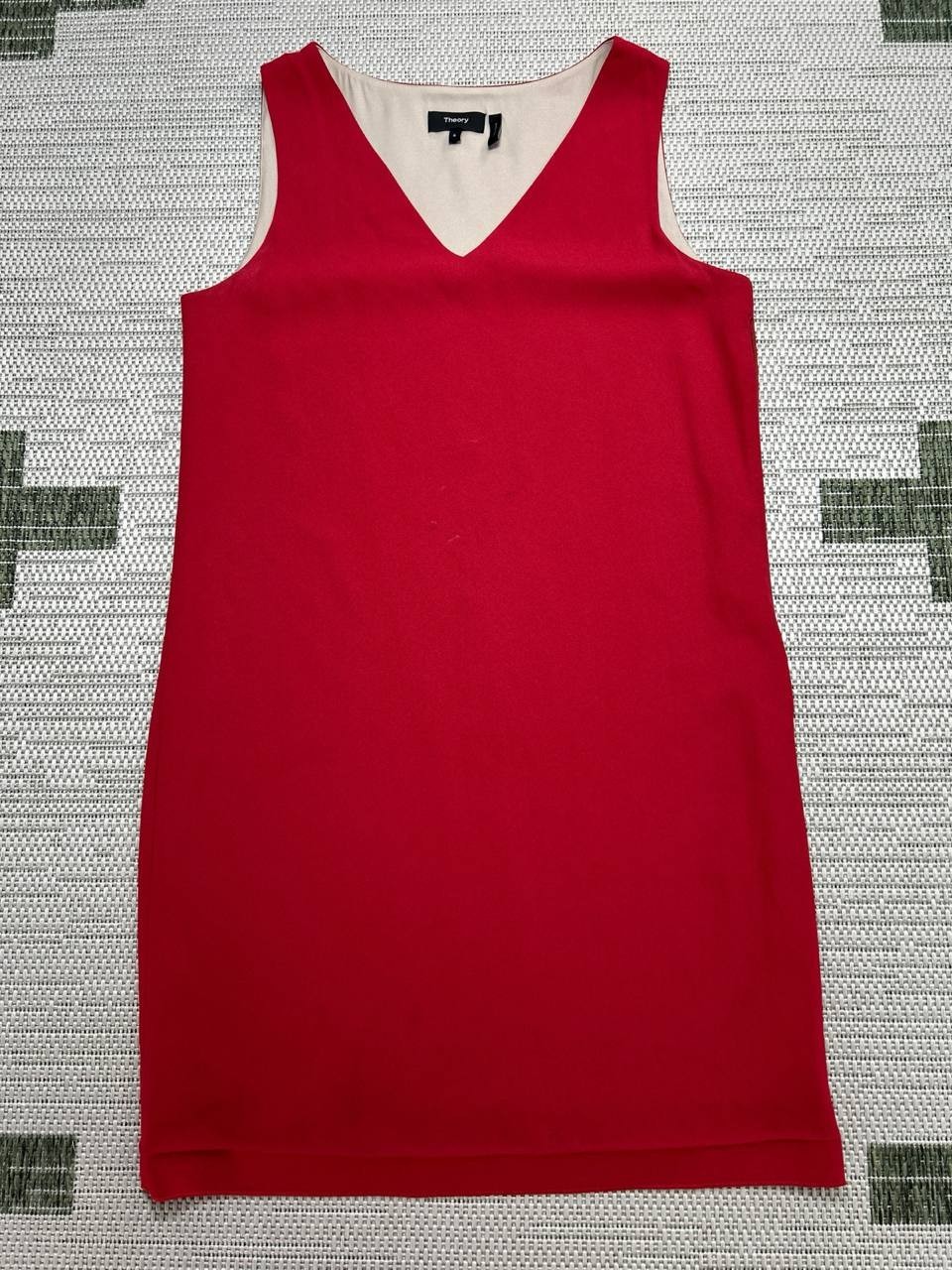 Theory Dress Womens 6 Red Blouson *