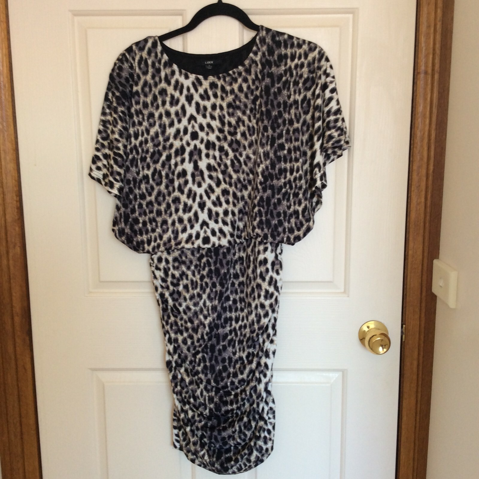 LUXX Women’s Fitted Sexy Chic Animal Party Dress Size S