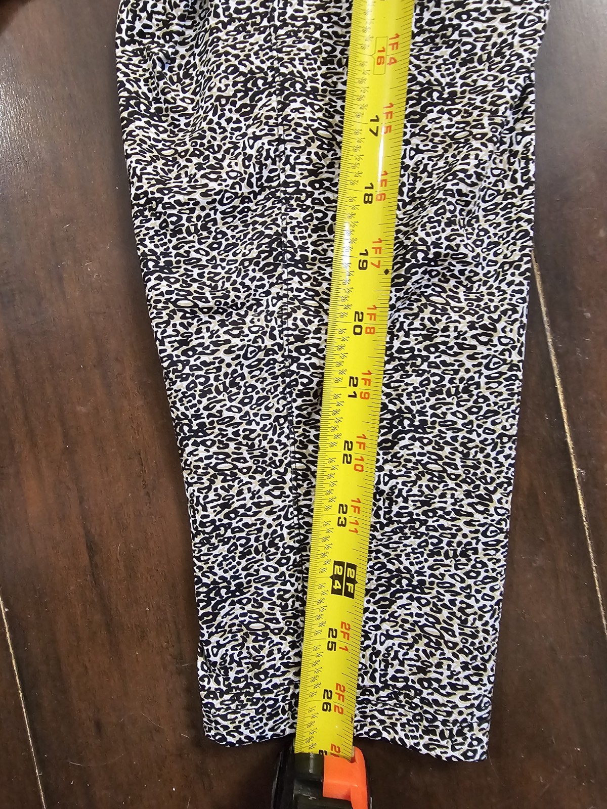 Lulu B 1/4 Zip Dress Size 1X Black Beige Leopard Print 3/4 Sleeves Stretch