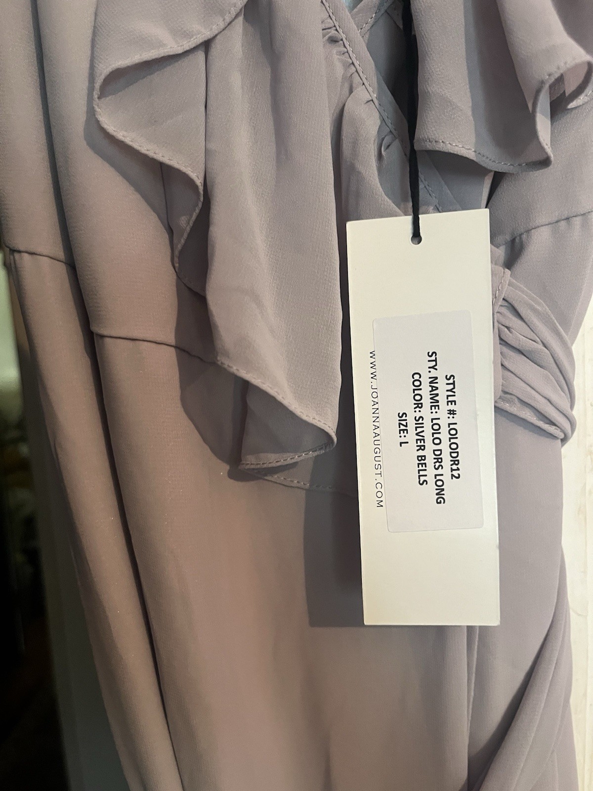 NWT Ceremony By Joanna August Wrap Bridal Dress Size L