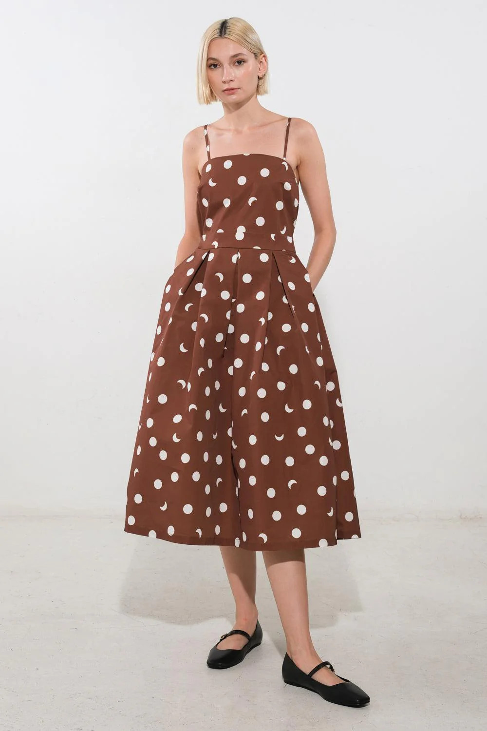 Harmony Horizon Woven Midi Dress