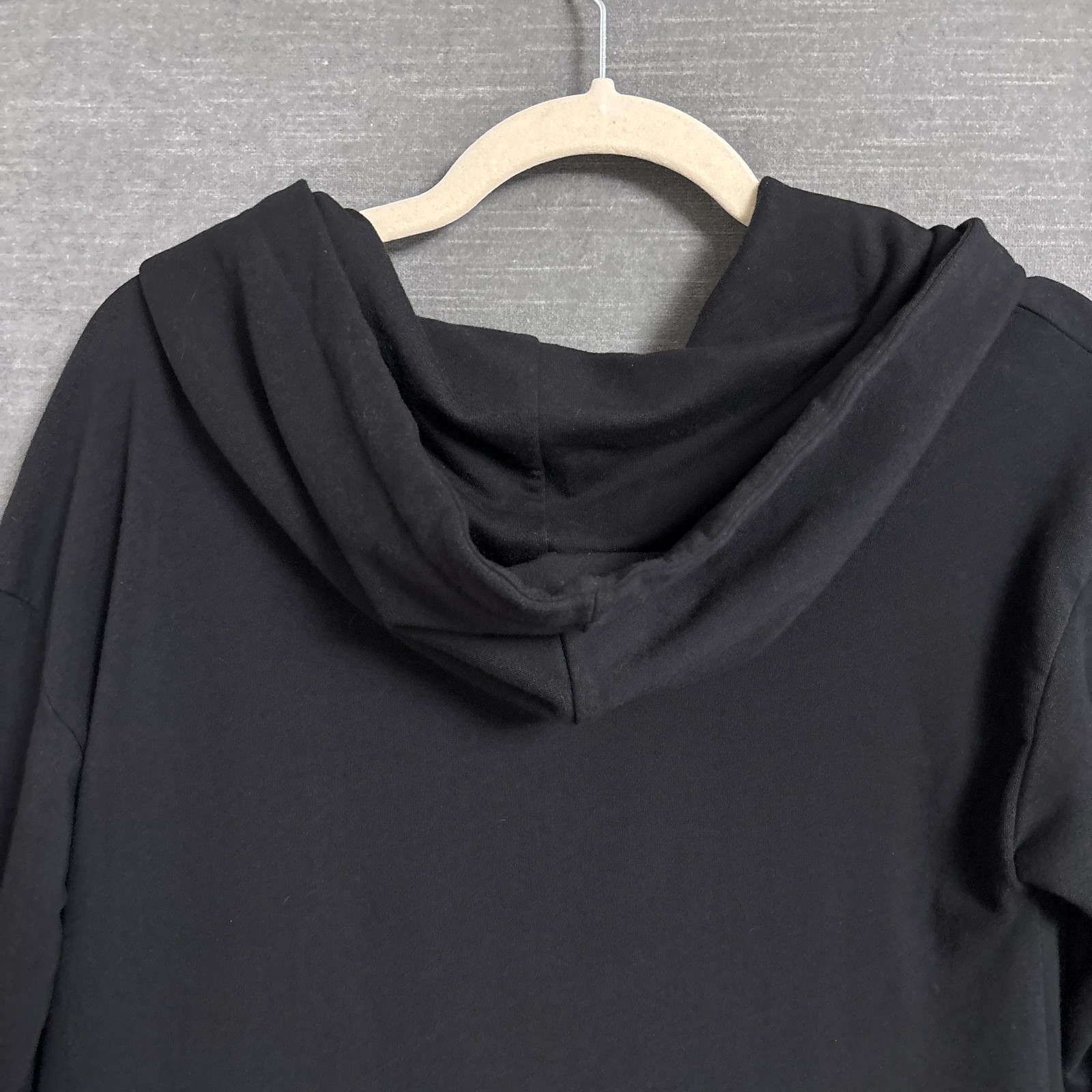 Daily Ritual Hoodie Dress S Black Pullover Athleisure Casual Cozy