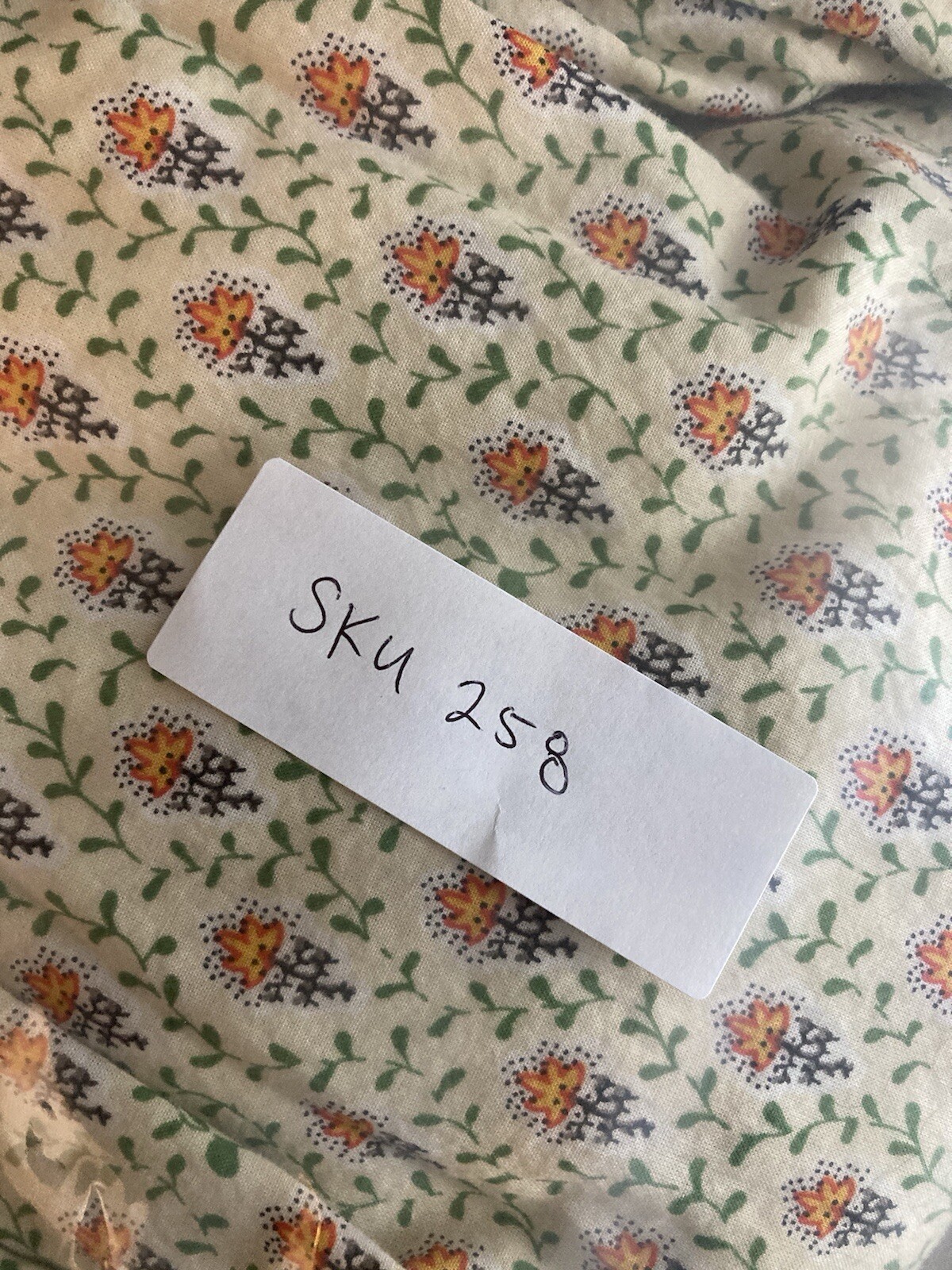 O.p.t. River Sweetheart Midi Dress Puff Sleeve Large Floral Cottage Cottagecore