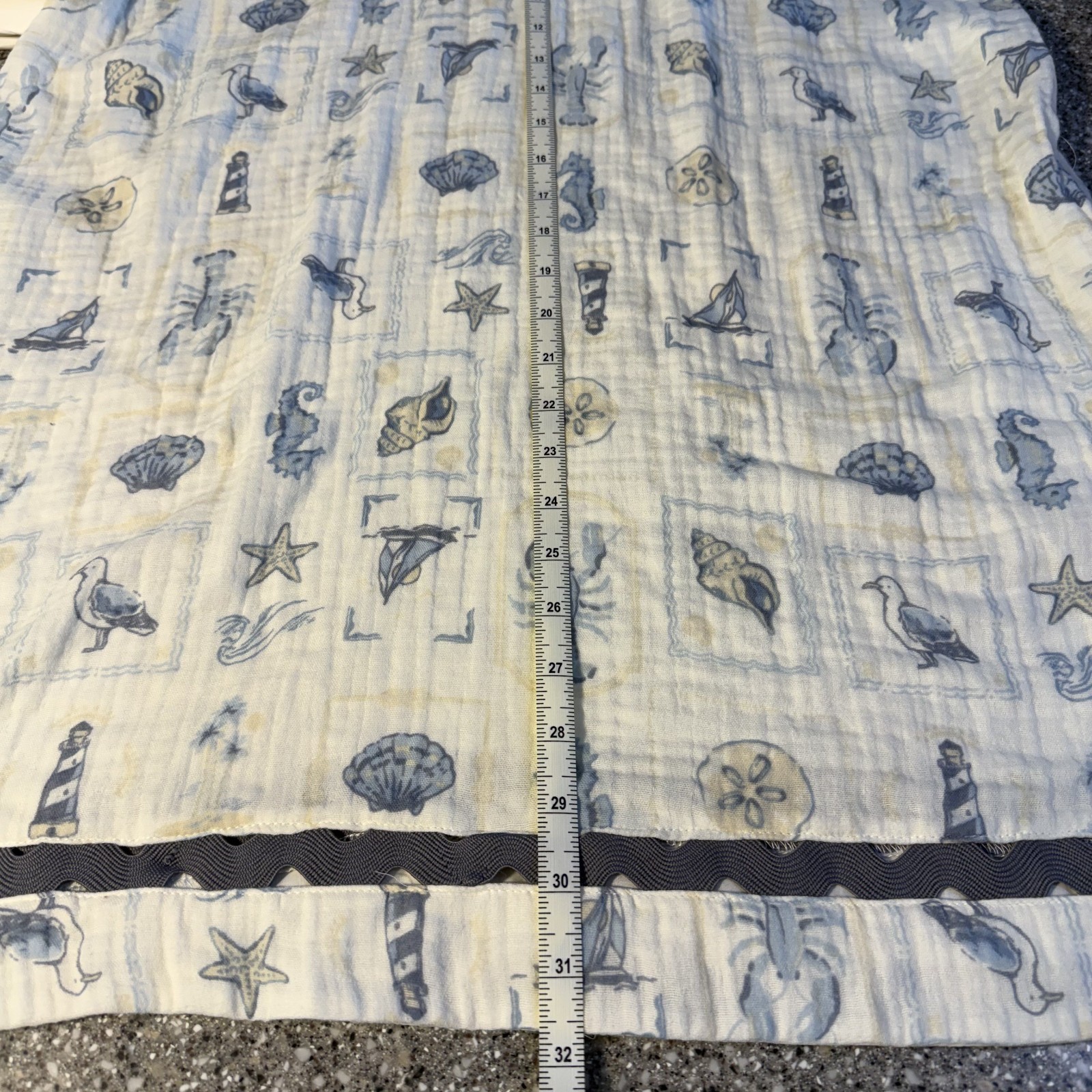 C&C California 100% Cotton Dress Coastal Gauze Shift Dress Nautical Sleeveless
