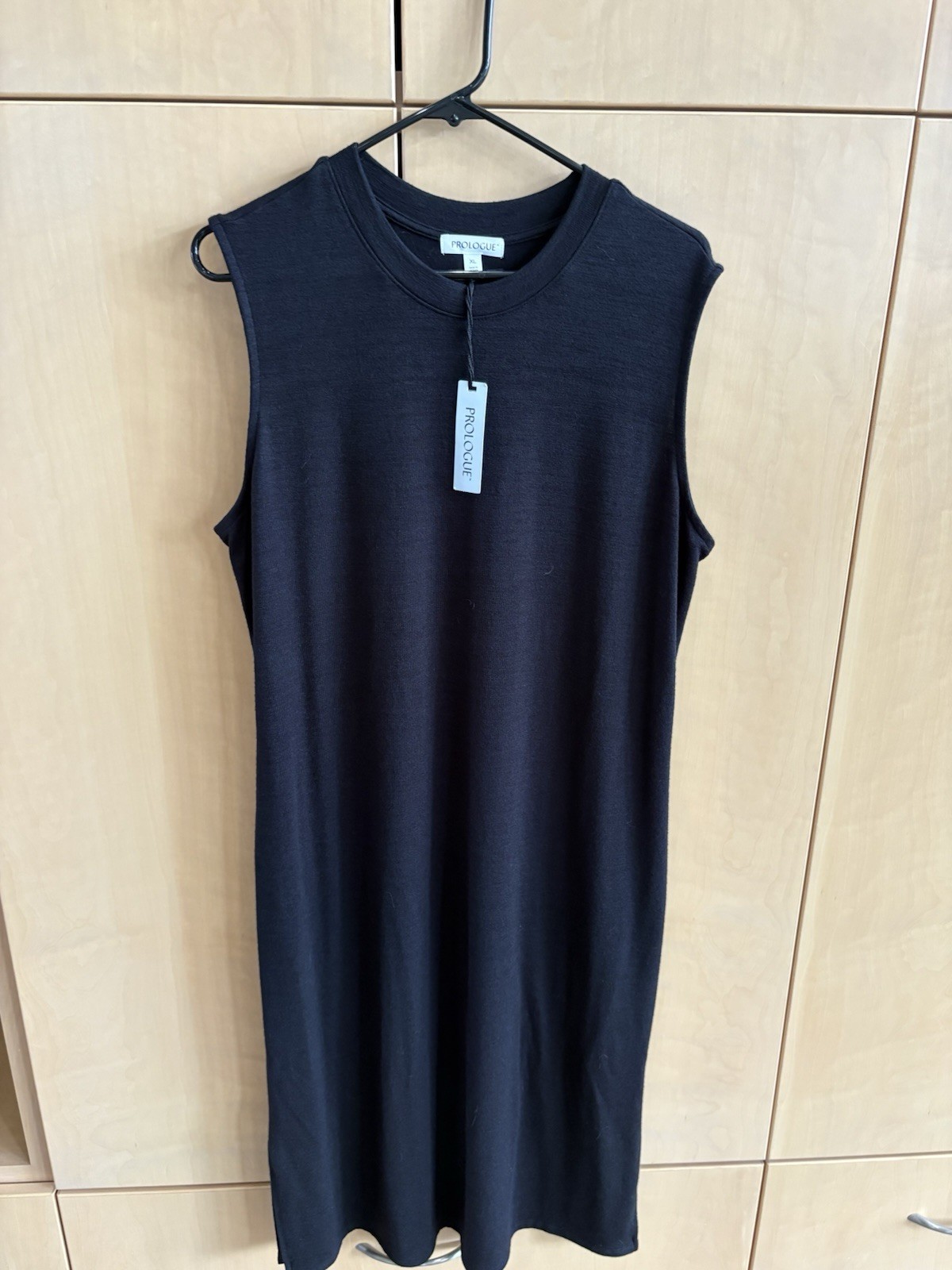 Prologue Black Sleeveless Maxi Dress Women’s Size XL NWT