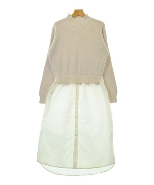 OPAQUE.CLIP Dresses BeigexIvory 38(Approx. M) 2200664559038