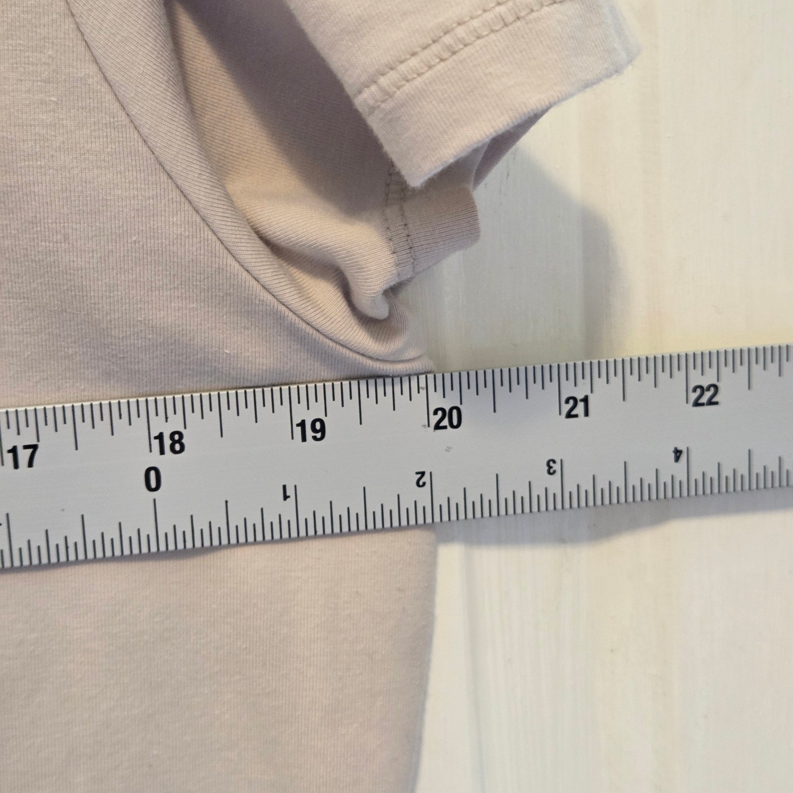 Athleta Womens Tan Supima Cotton Spandex T-Shirt Dress Large 842888-04