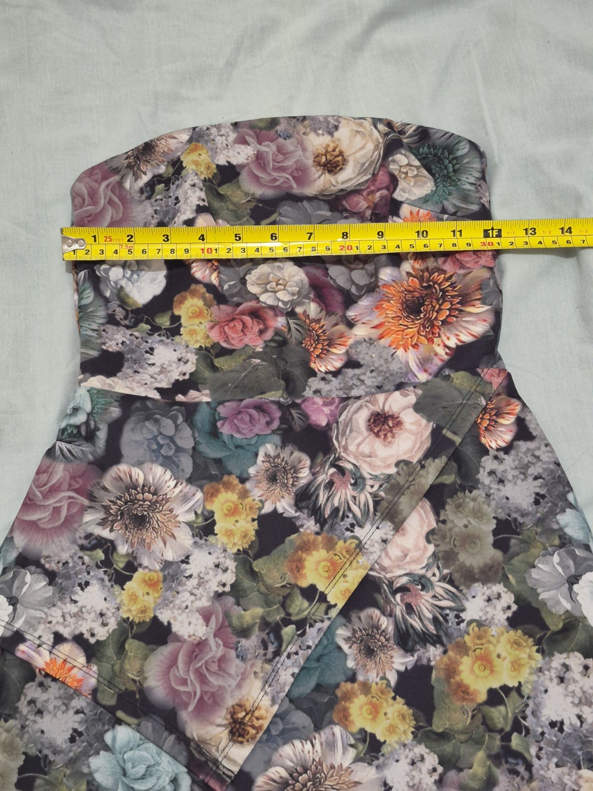 ASOS floral Size 4 Halter Dress
