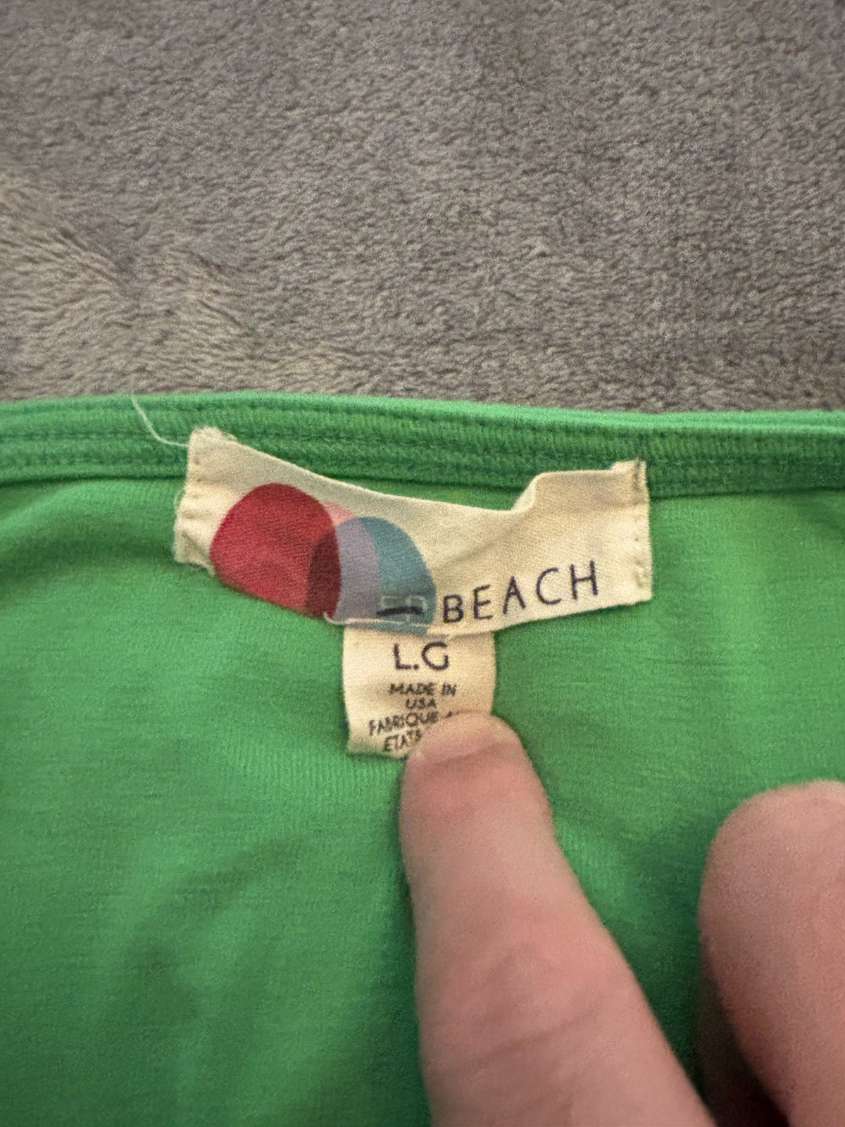 Free People Beach Low Back Green Mini Dress