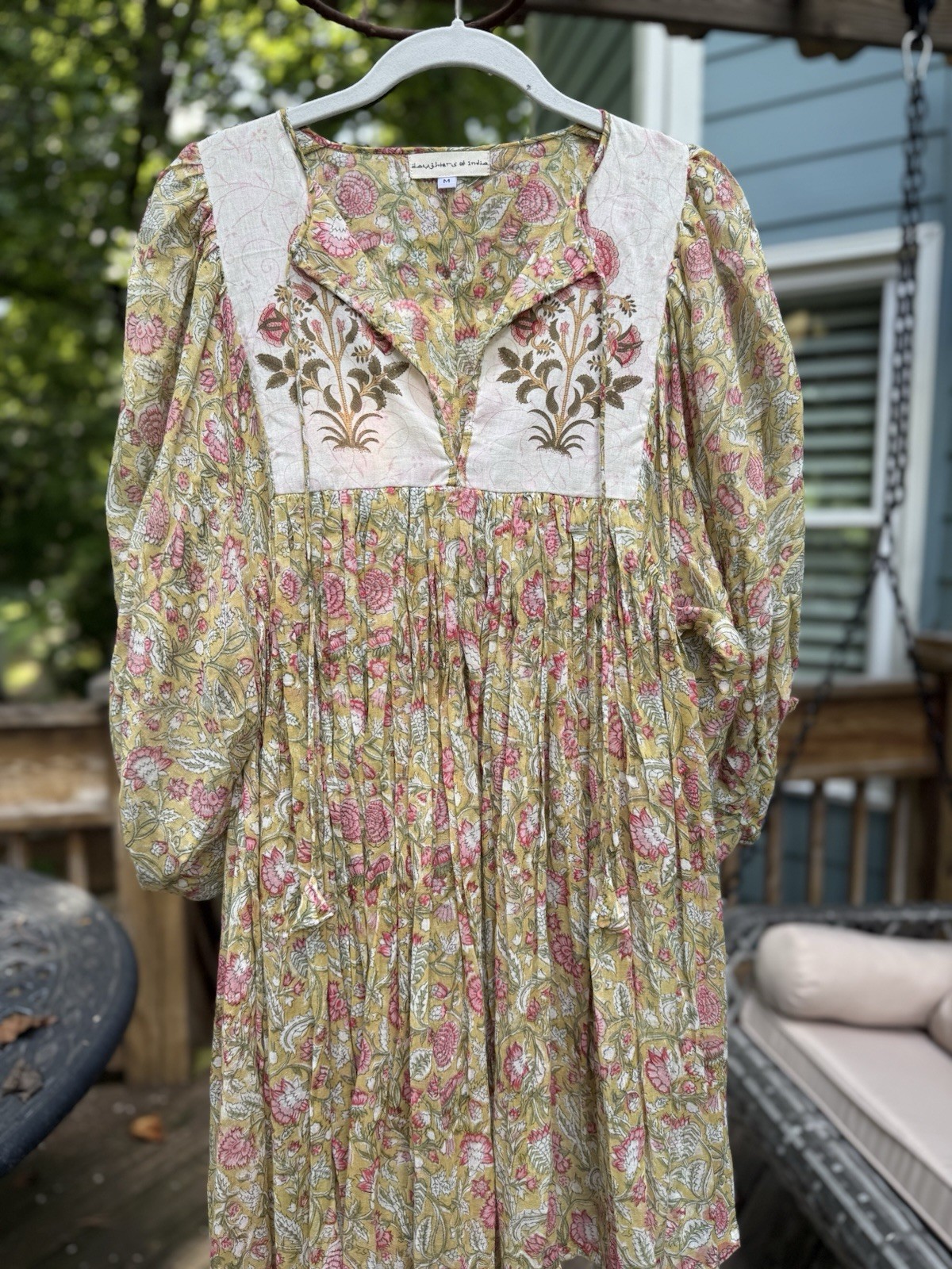 Daughters of India Kyra Mini Dress Size M