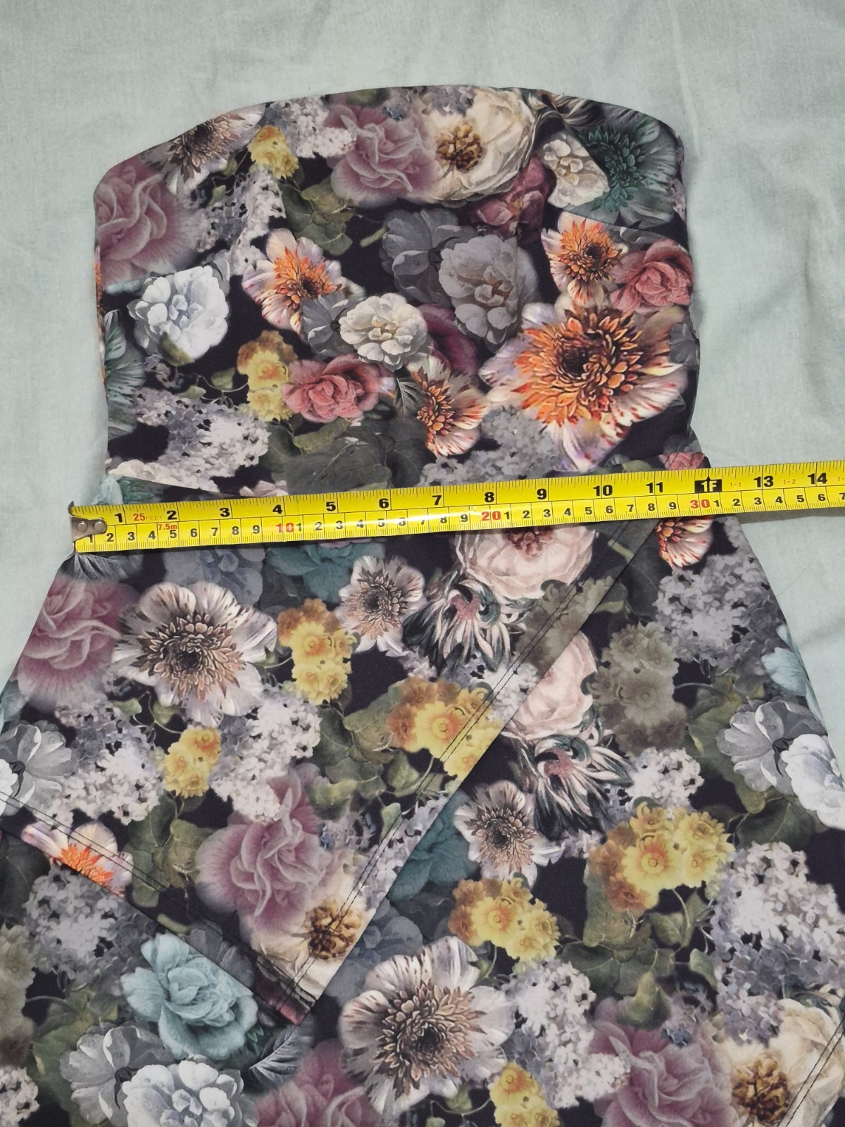 ASOS floral Size 4 Halter Dress