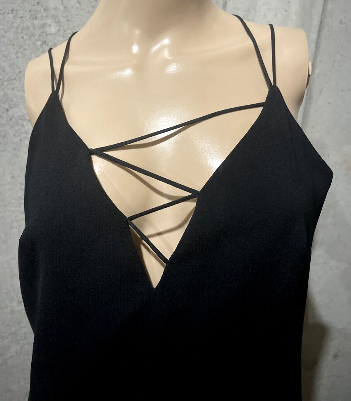 Versace 2013 Runway Black Embroidered Low Back Cocktail Dress US 2 4 / IT 38 40