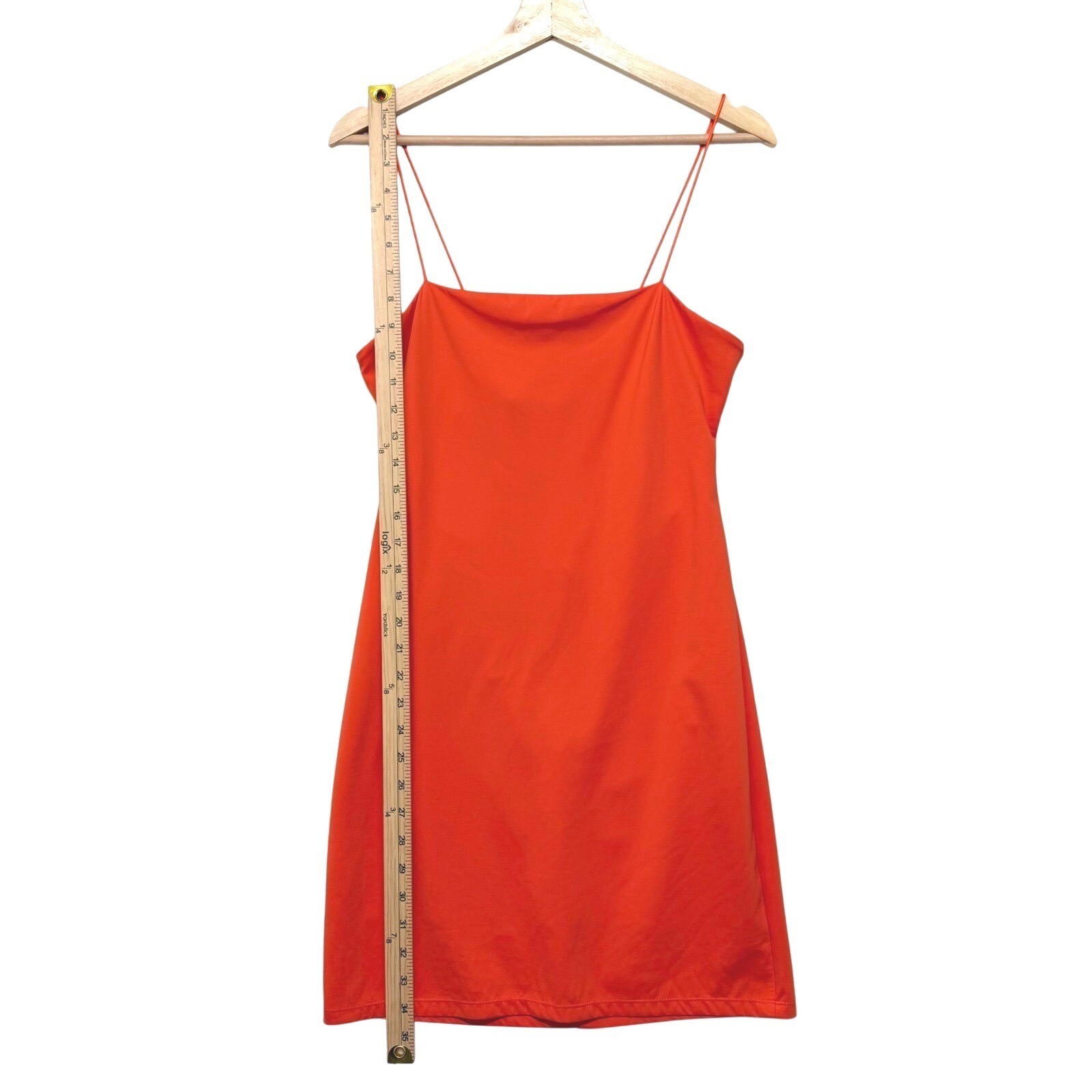 Alice + Olivia Orange Cocktail Cut Out Nelle Bodycon Slip Mini Dress Size 8