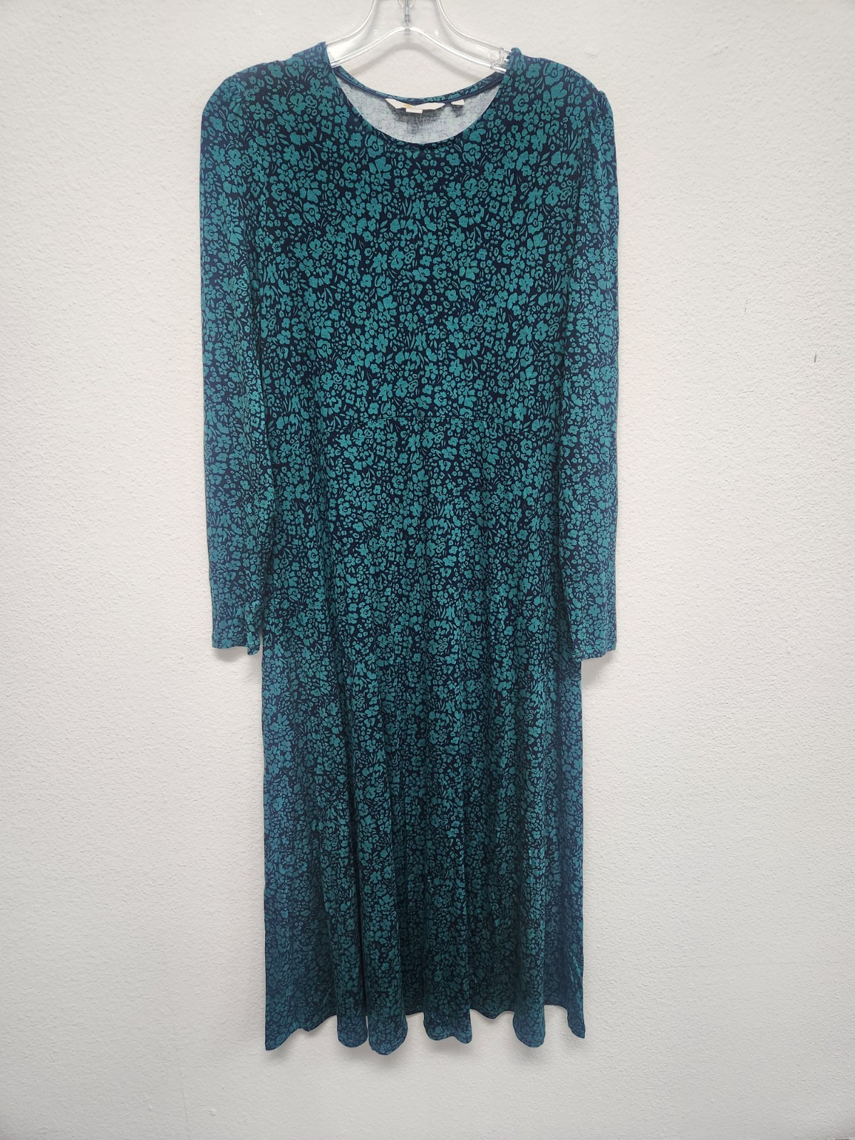 Boden Eloise Jersey Midi Dress “Forest Petal Bloom” Size 10L (Long)