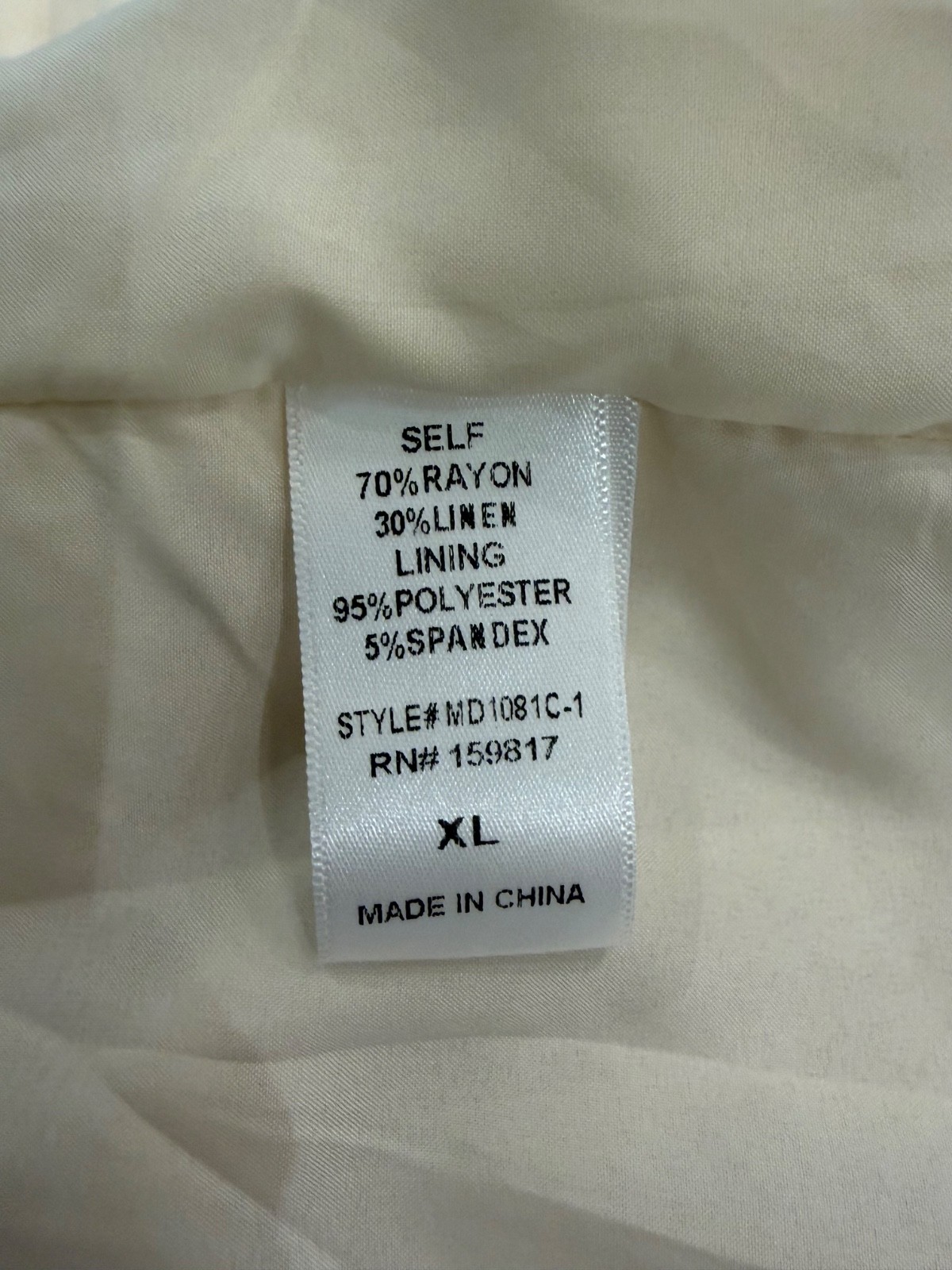 NWT Altar’d State Womens Sleeveless Mini Dress Button Detail L/XL MD1081C-1 #503