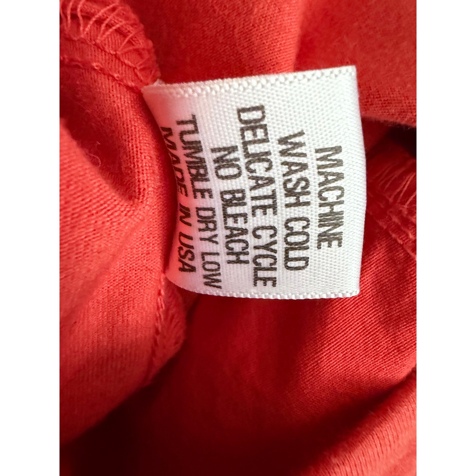 XCVI Red Orange Ruched Tank Dress Cotton Spandex Medium Travel Boho Avant Garde
