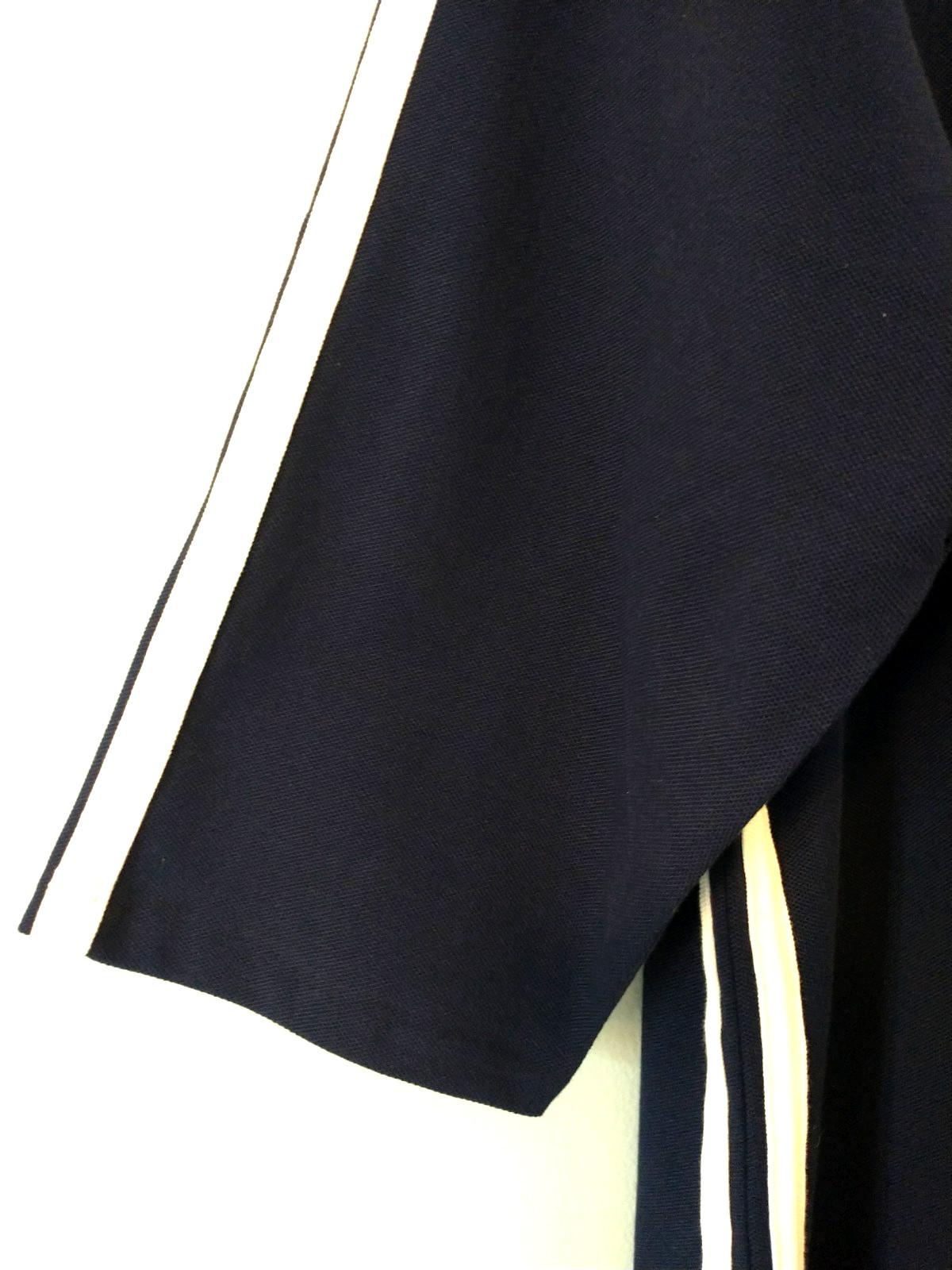 Joan Vass Women’s Dress Cotton Spandex Square Neck White Trim Knee Length – 2X