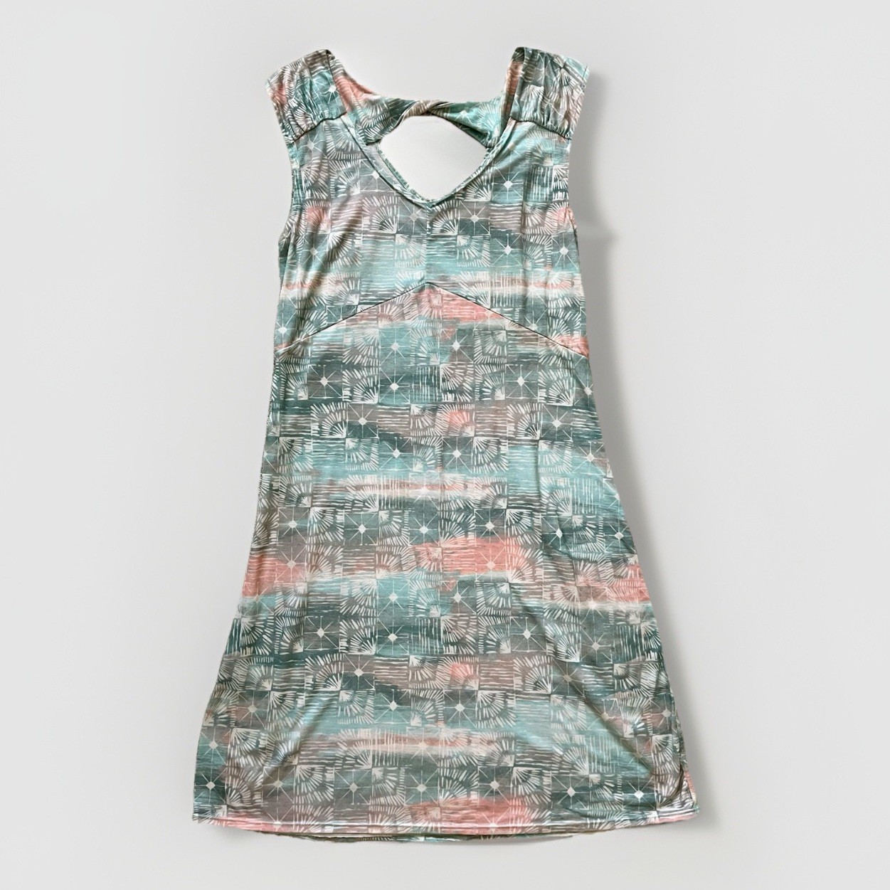 Marmot Dress Women M Annabelle Printed Travel Outdoor Hike Camp Stretch Sporty