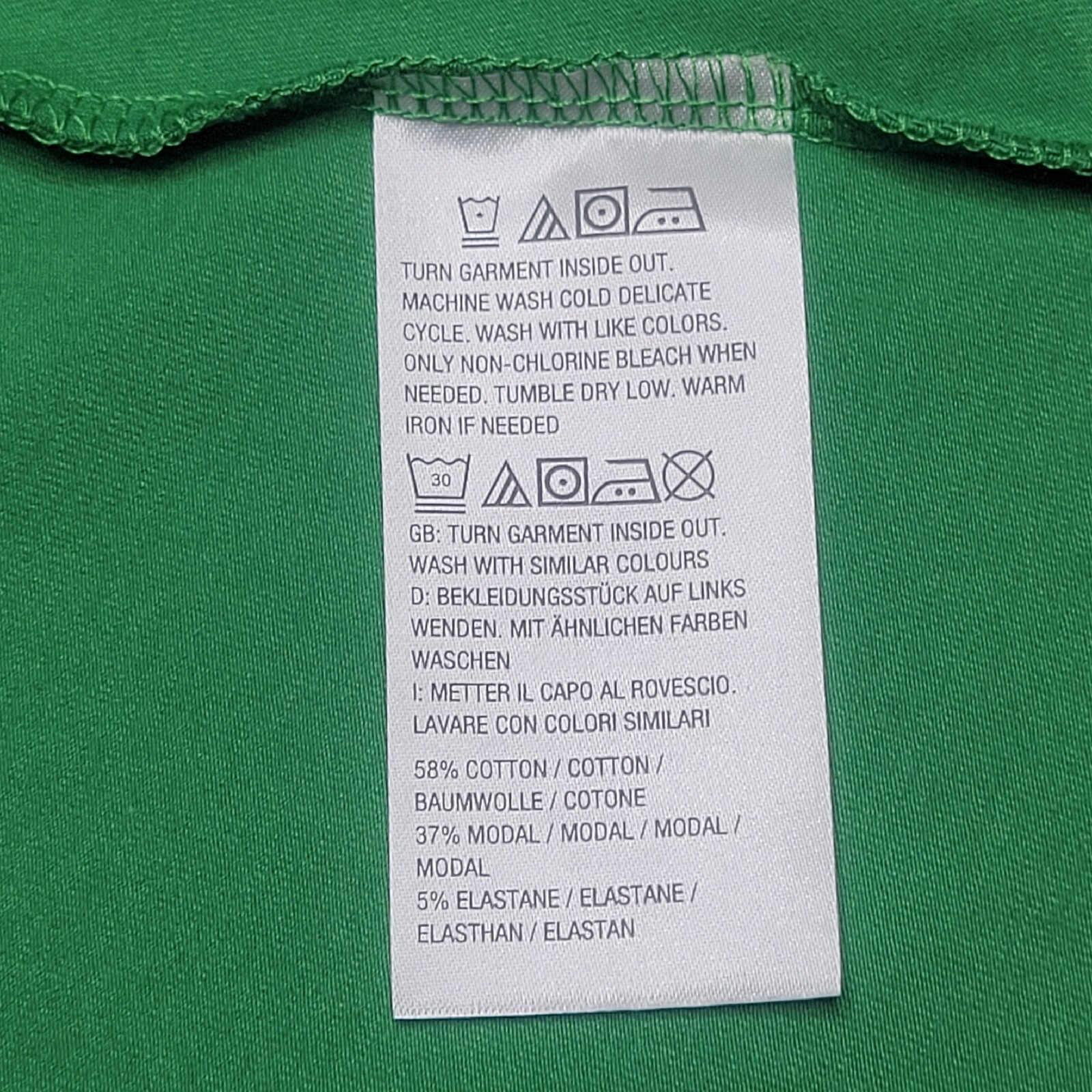 Womens Swing Dress X-Small Sz Green Cooton Modal Elegant Evening Top