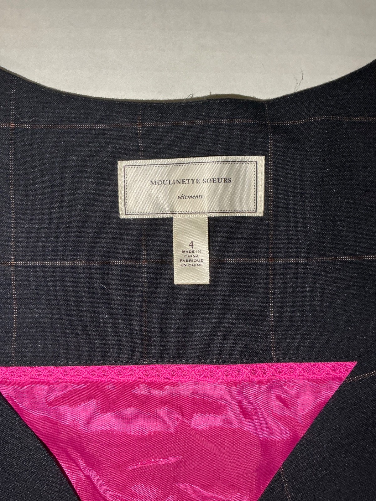 Moulinette Soeurs Anthropologie Women’s Blackboard Dress Size 4