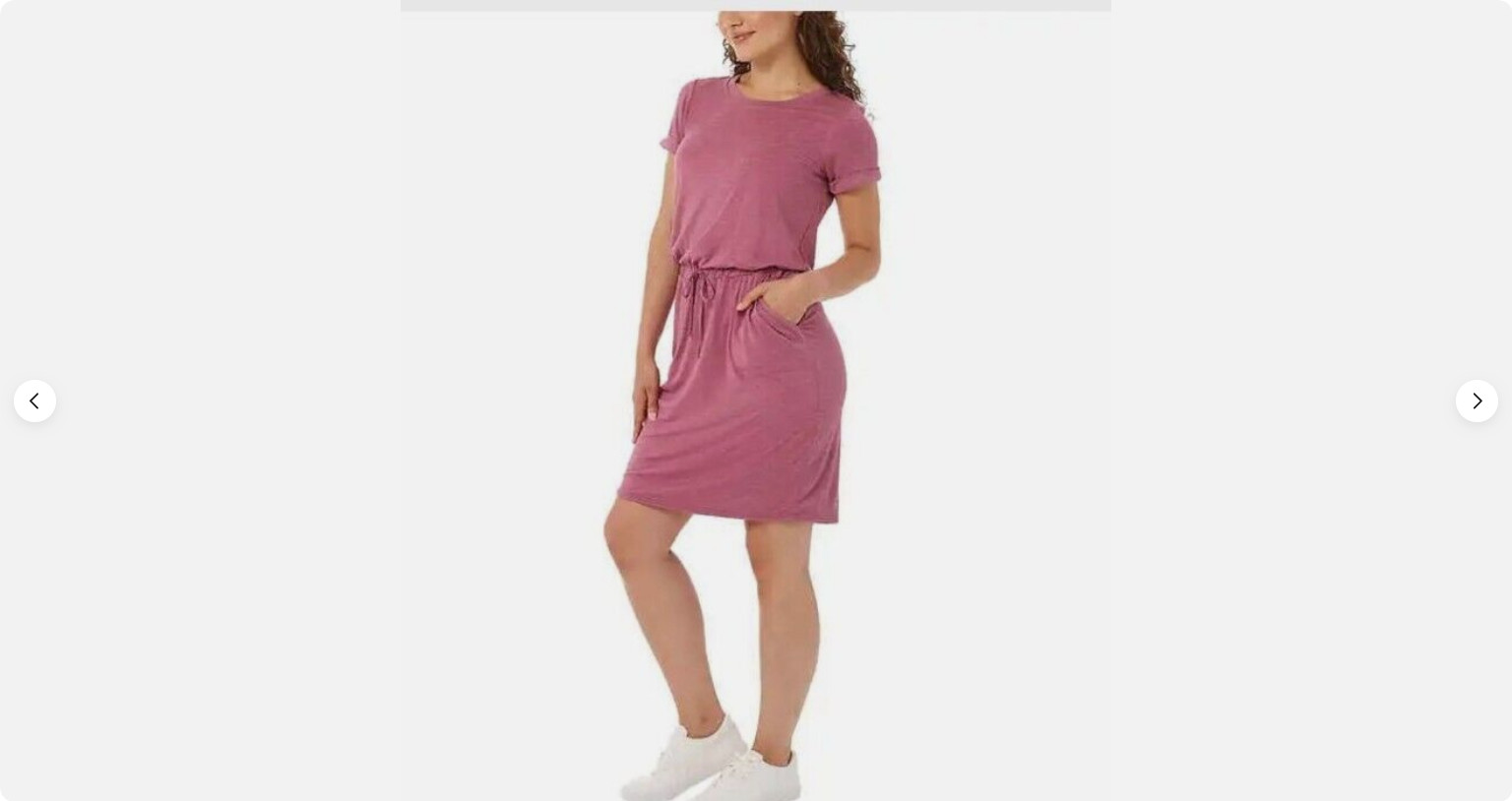 32 Degrees Cool Women’s Lightweight Lux Dress (Heather Scarlet Oak, SMALL) NWT