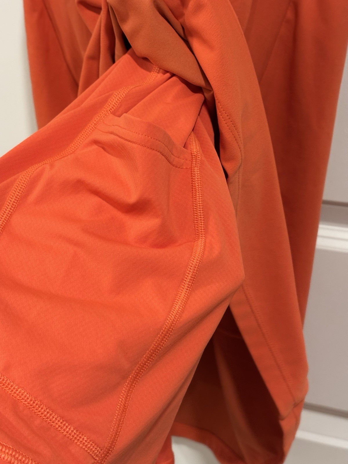 NWT Patagonia Maipo Dress Sleeveless Lightweight Lined Shorts Orange Women’s M
