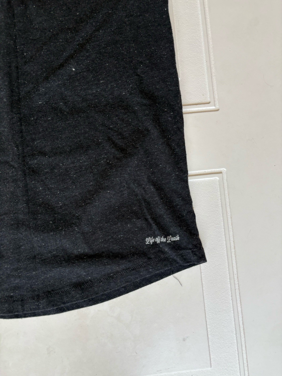 The Black Dog T-Shirt Dress Dark Gray Sleeveless Size XS