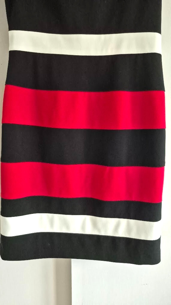Tommy Hilfiger Sleeveless Summer Dress in Red, White & Blue Stripe Size 10