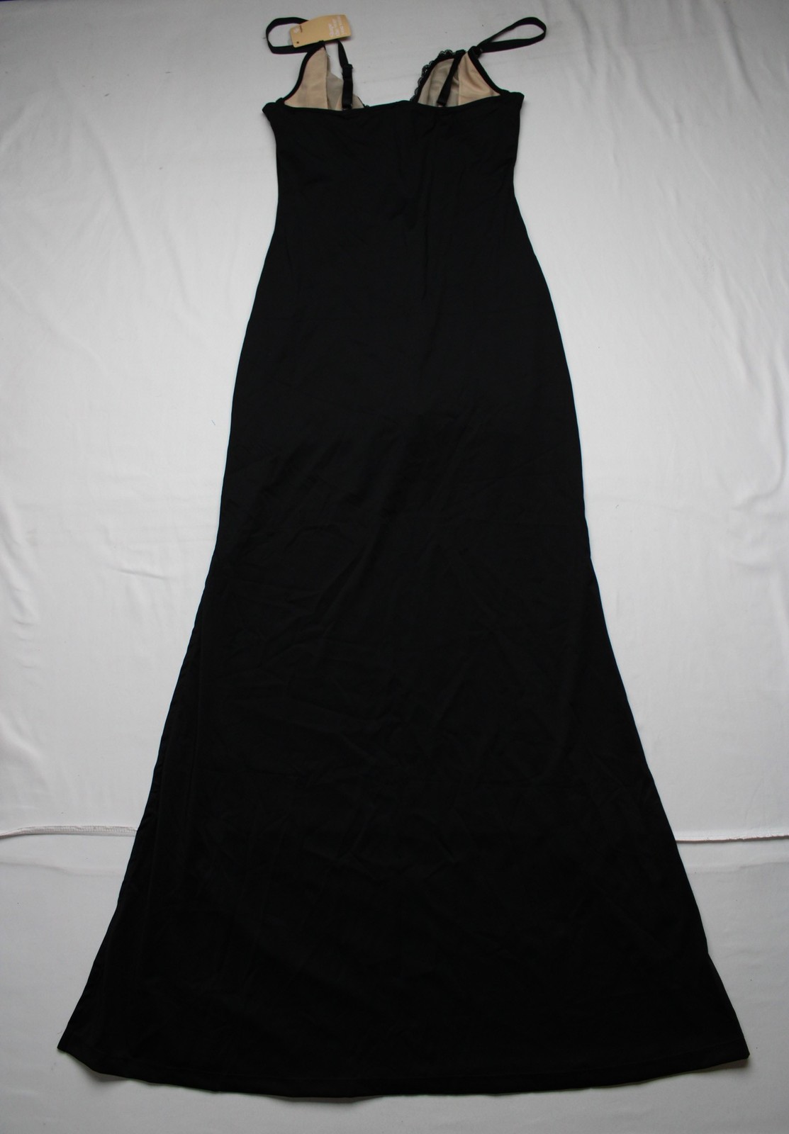 Popilush Women’s Shapewear Lace Deep V Cocktail Dress JK5 Black Medium NWT