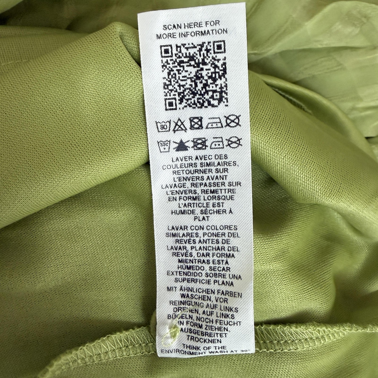 NEW ASOS DESIGN Maxi Dress Womens 12 Green Jacquard Pleated Check Sundress