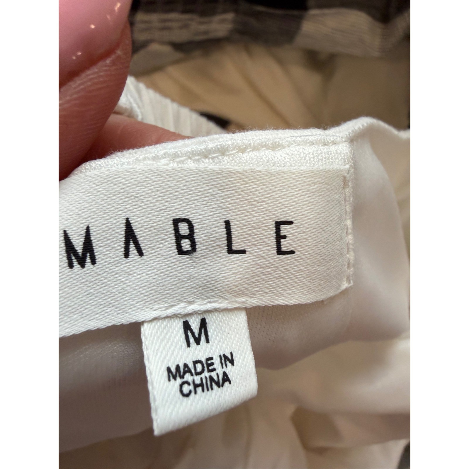Mable Midi Dress Womens Size M White Open Back Slit Minimalist Resort