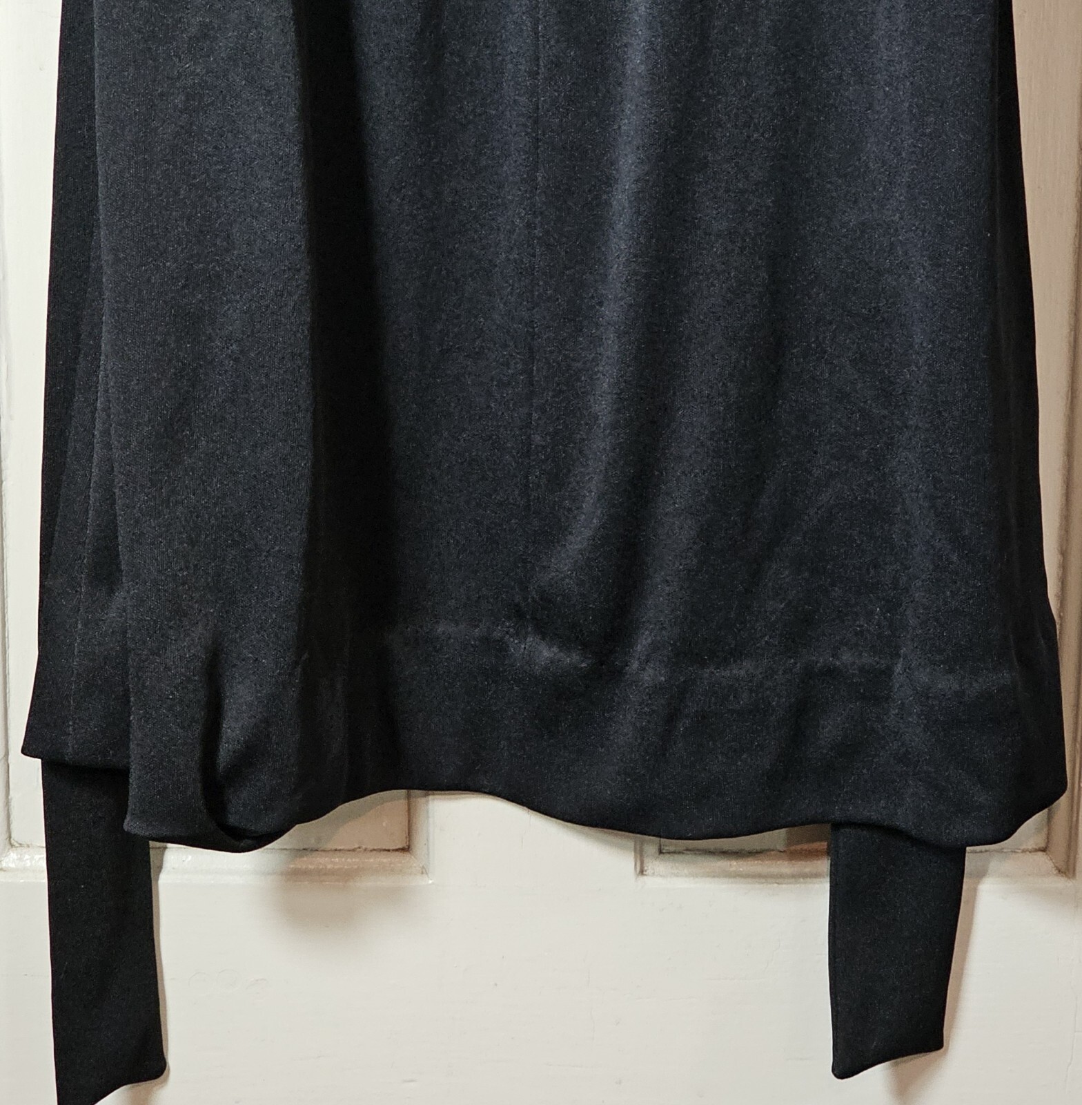 VTG Vicky Vaughn Dress Women’s 36 Chest Black Polyester Whimsy Gothic Babydoll