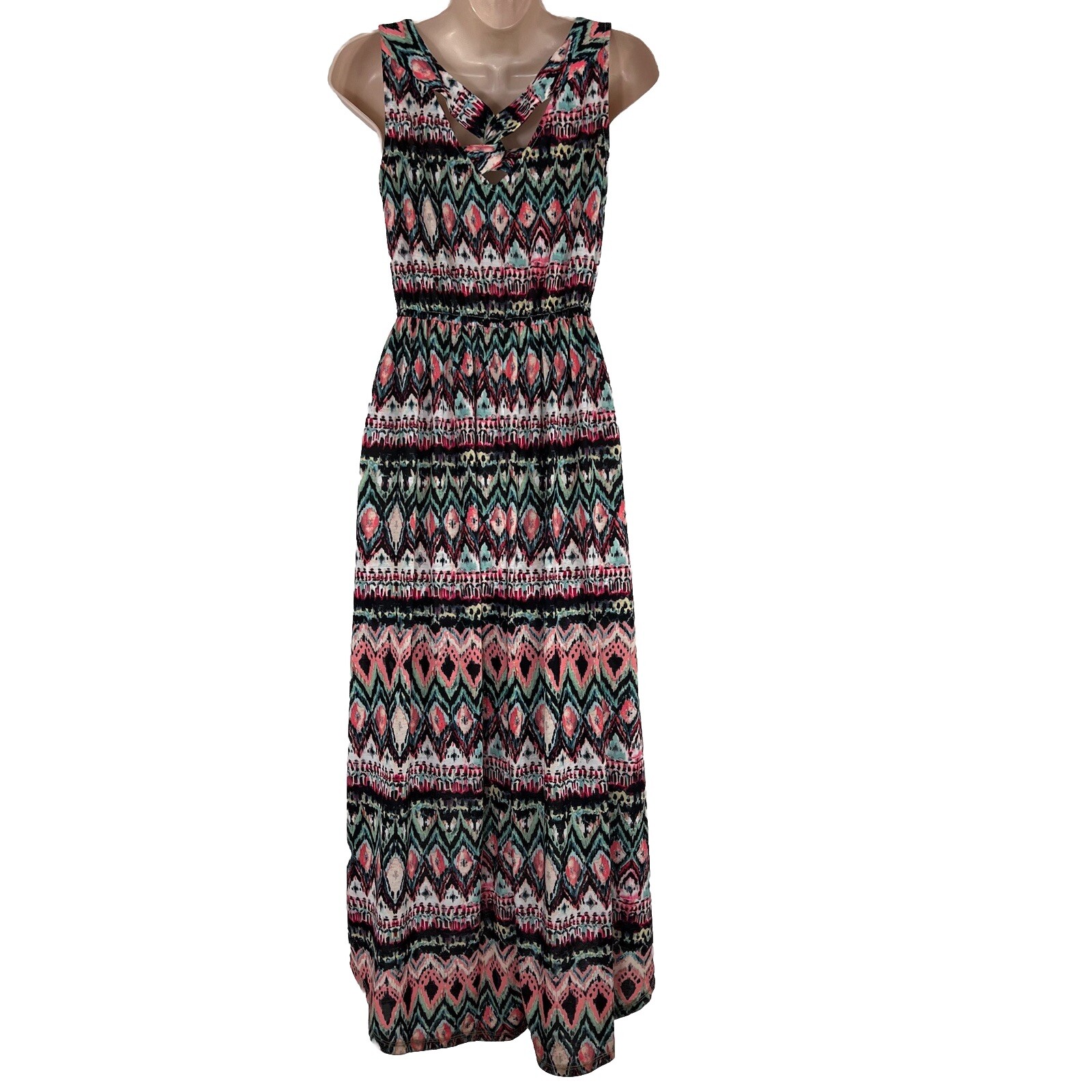 Holy Rising Tank Dress Women’s Medium Sleeveless Hi/Low A-Line Lightweight